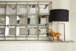 Javier, Mirror, Accent, Border Gold