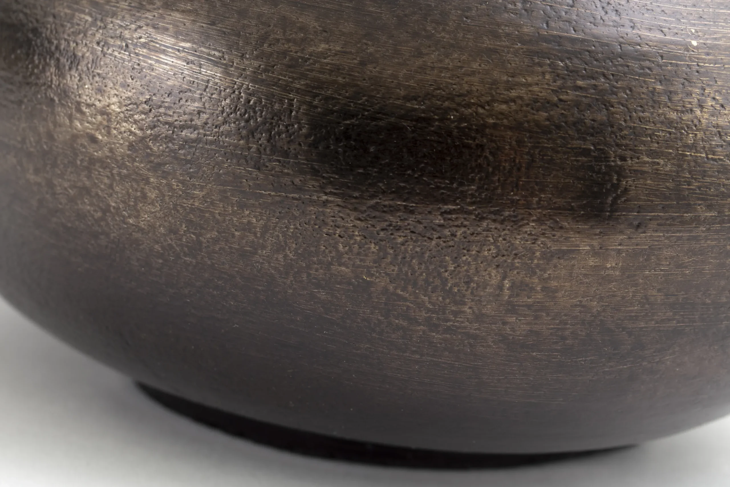 Jeddo, Vase, Metal, Black, S