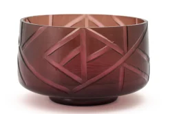 Jelger, Bowl, Glass, Smoke/Mauve, L