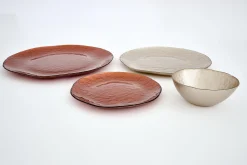Jenna, Plate, Glass, 21Cm