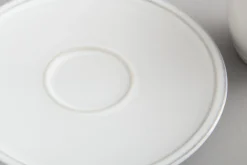 Jille, Cup And Saucer, Ceramic, White, M, 150Ml