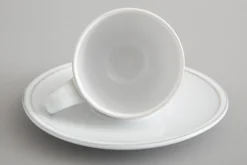 Jille, Cup And Saucer, Ceramic, White, M, 150Ml