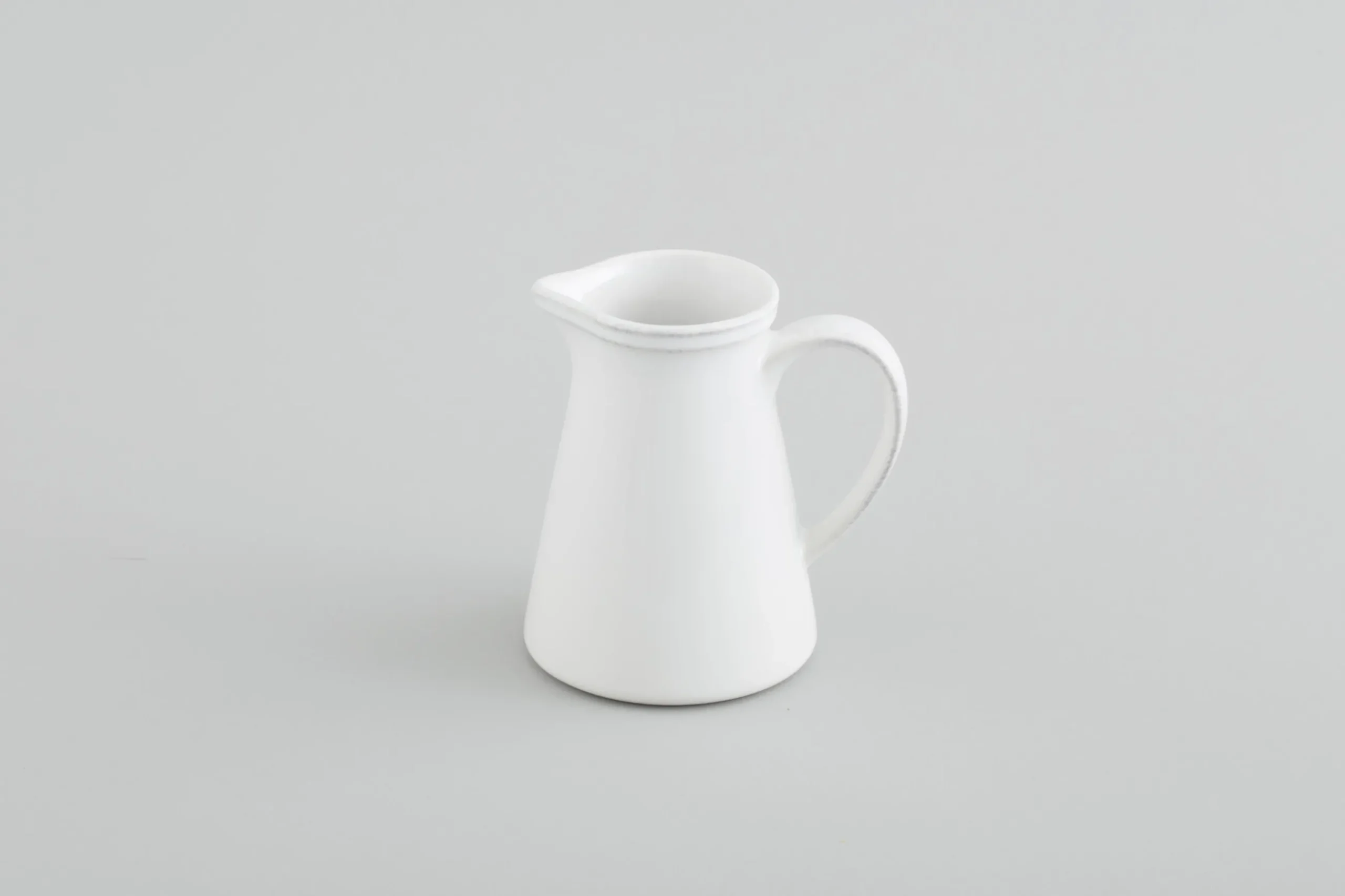 Jille, Milk Jug, Ceramic, White, 300Ml