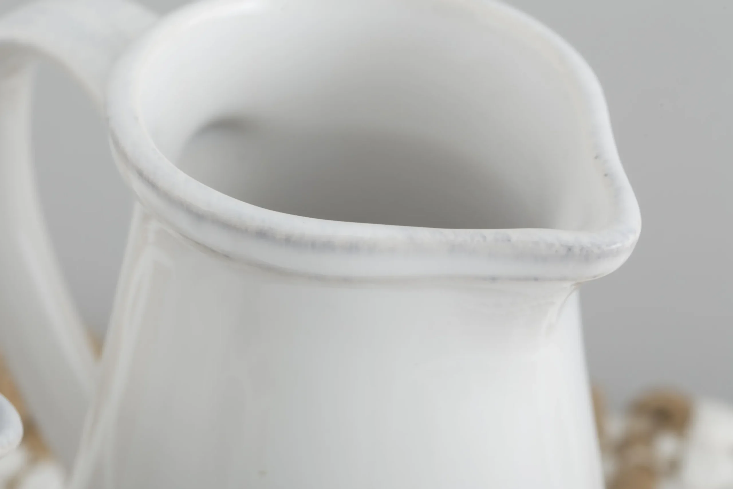 Jille, Milk Jug, Ceramic, White, 300Ml