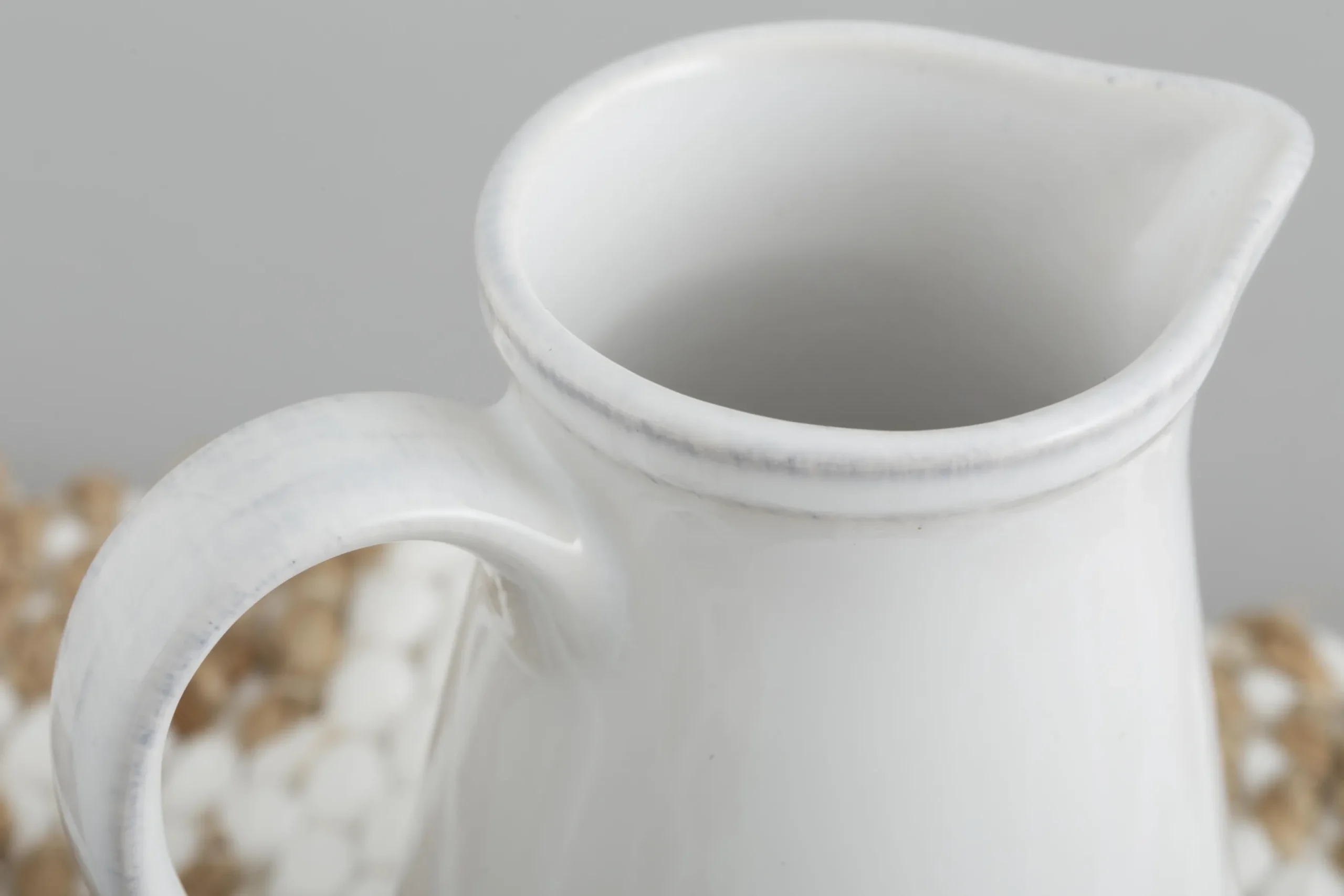 Jille, Milk Jug, Ceramic, White, 300Ml