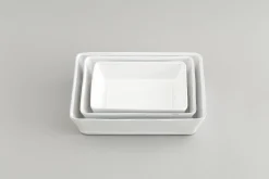Jille, Oven Dish, Ceramic, White, 30Cm