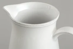 Jille, Pitcher, Ceramic, White, 1,5L