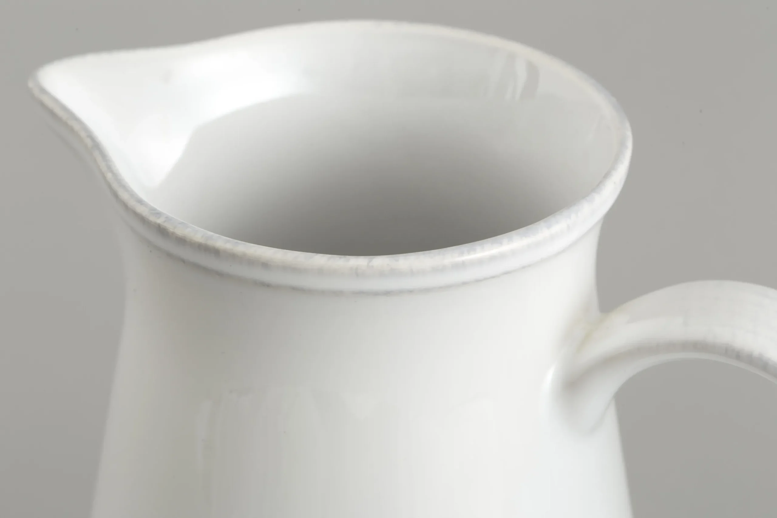 Jille, Pitcher, Ceramic, White, 1,5L