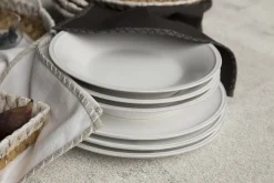 Jille, Plate, Ceramic, White, 28Cm