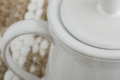 Jille, Teapot, Ceramic, White, 1,5L