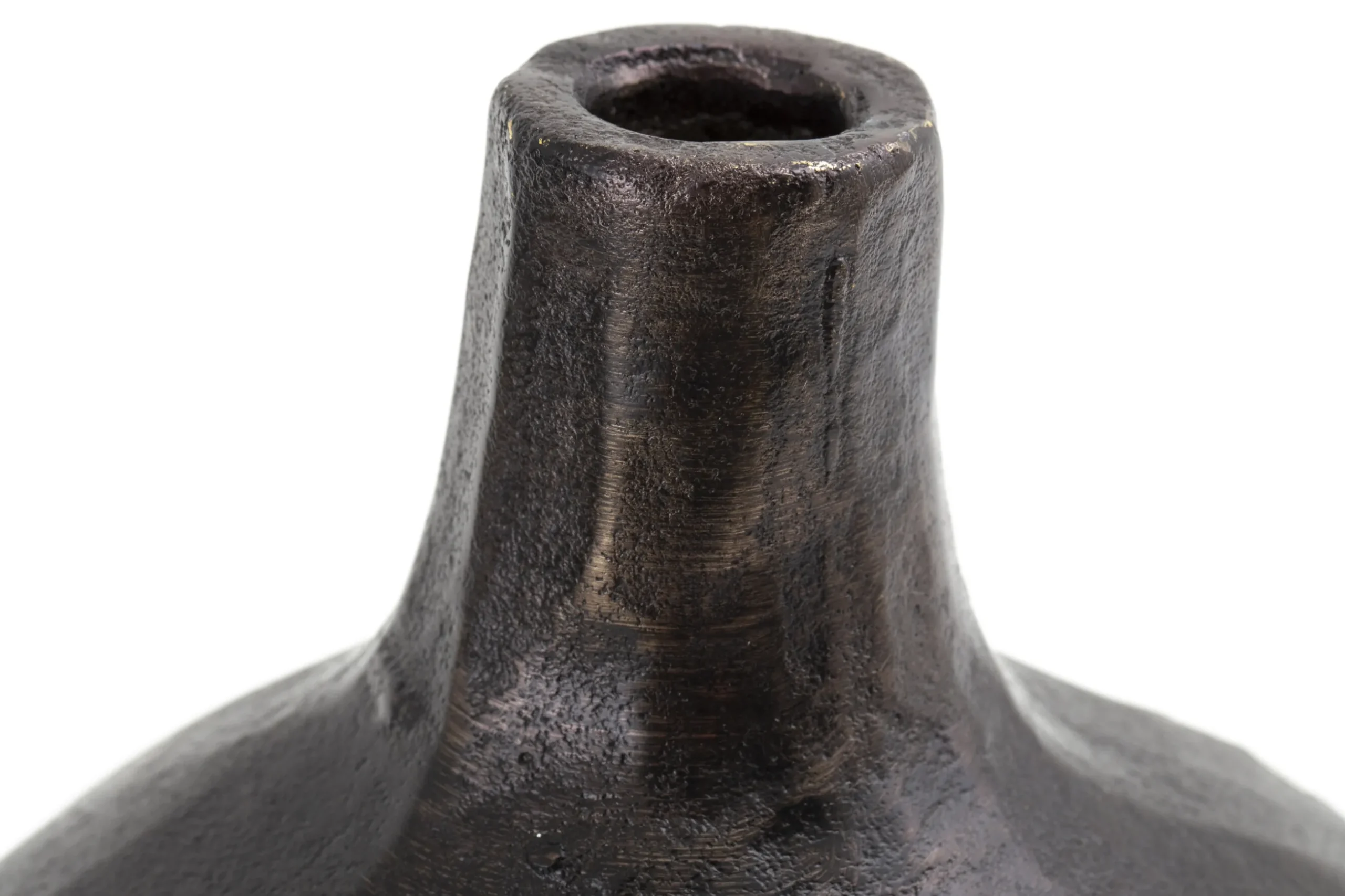 Jiven, Vase, Metal, Black