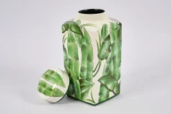 Judor, Potiche, Green/White