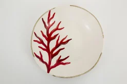 Kao, Plate, Coral, 23Cm