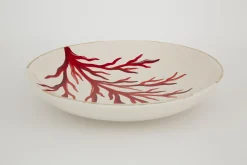 Kao, Serving Bowl, Coral, Round