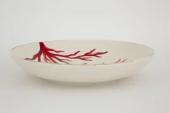 Kao, Serving Bowl, Coral, Round