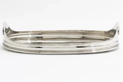 Katya, Tray, Oval, Nickel, L