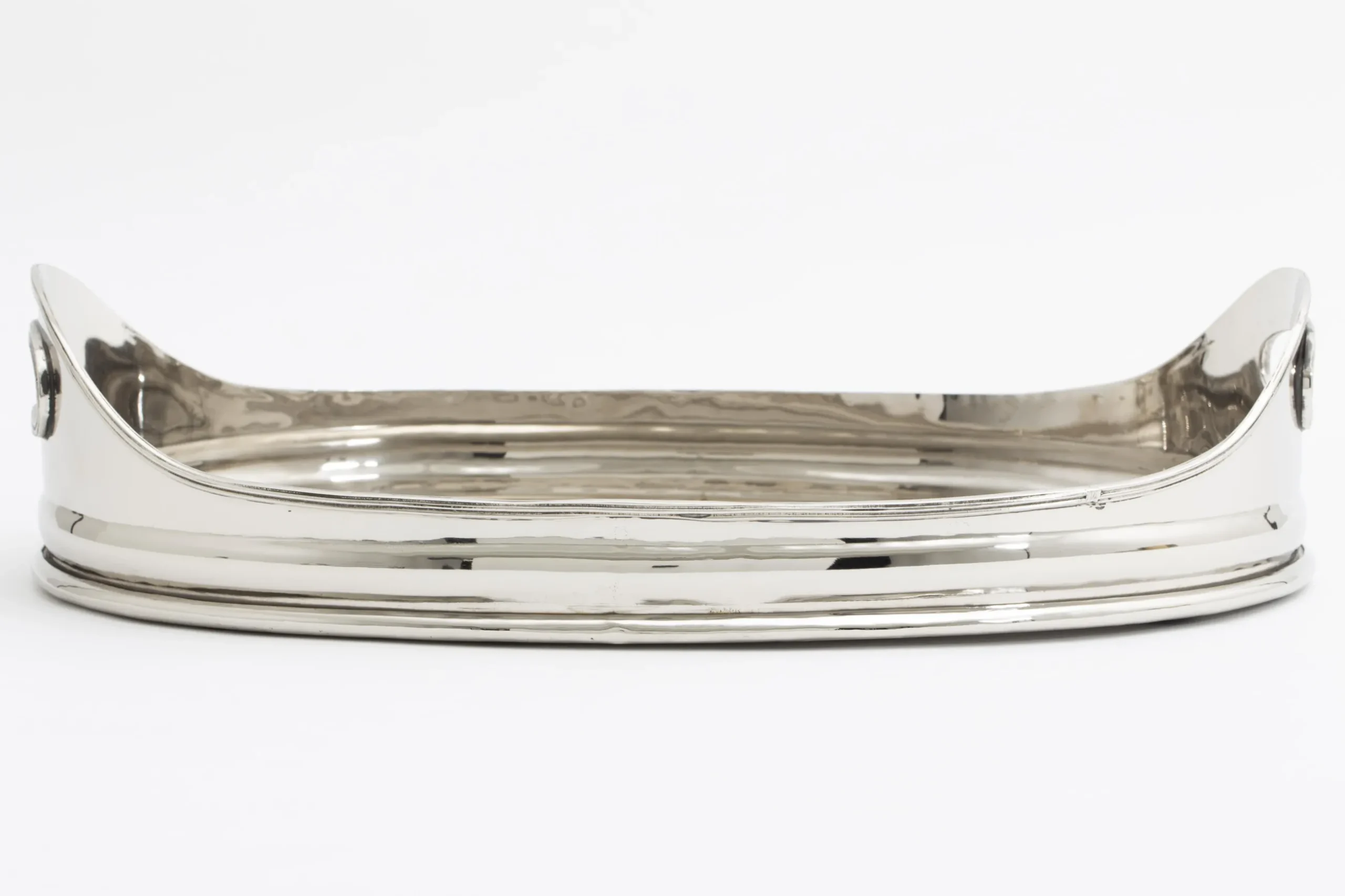 Katya, Tray, Oval, Nickel, S