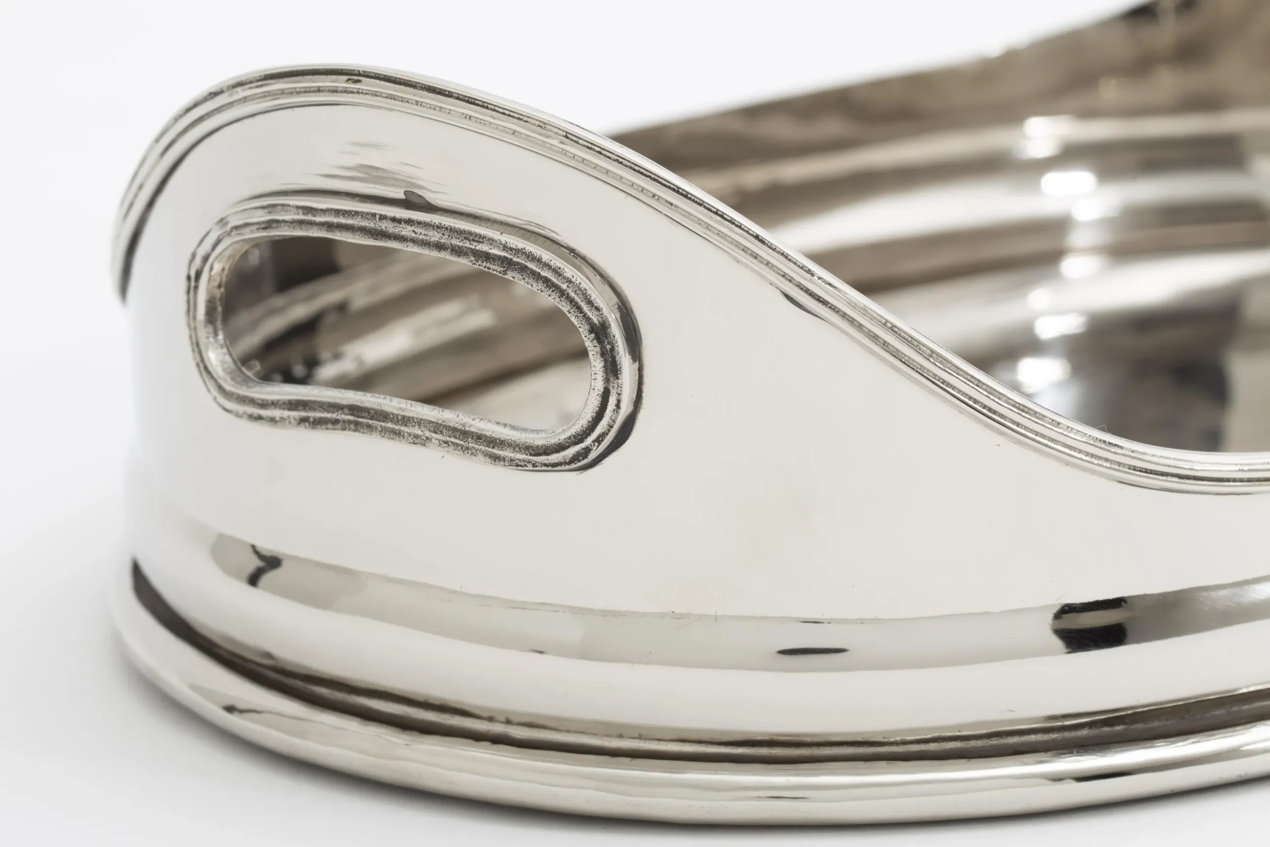 Katya, Tray, Oval, Nickel, S