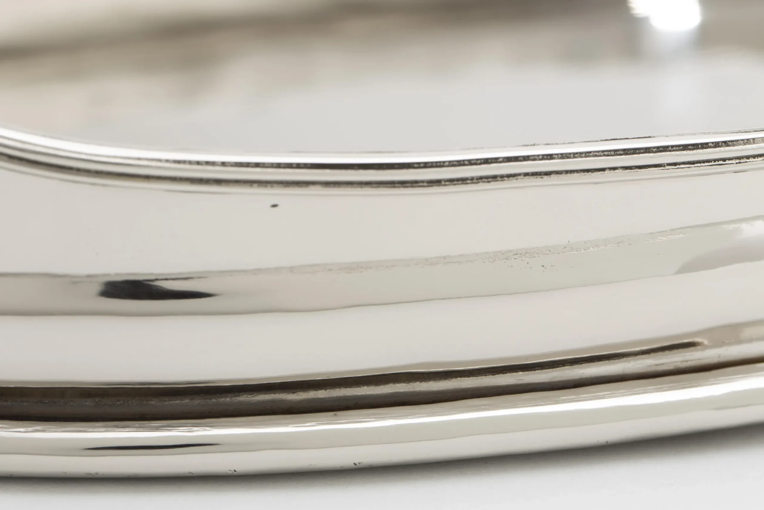 Katya, Tray, Oval, Nickel, S