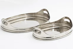 Katya, Tray, Oval, Nickel, S