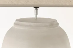 Kris, Table Lamp, Clay