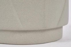 Laurena, Vase, Ceramic, Grey, S