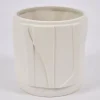 Laurena, Vase, Ceramic, Latte, S