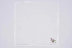 Lavender, Napkin, Embroidery, Set Of 6