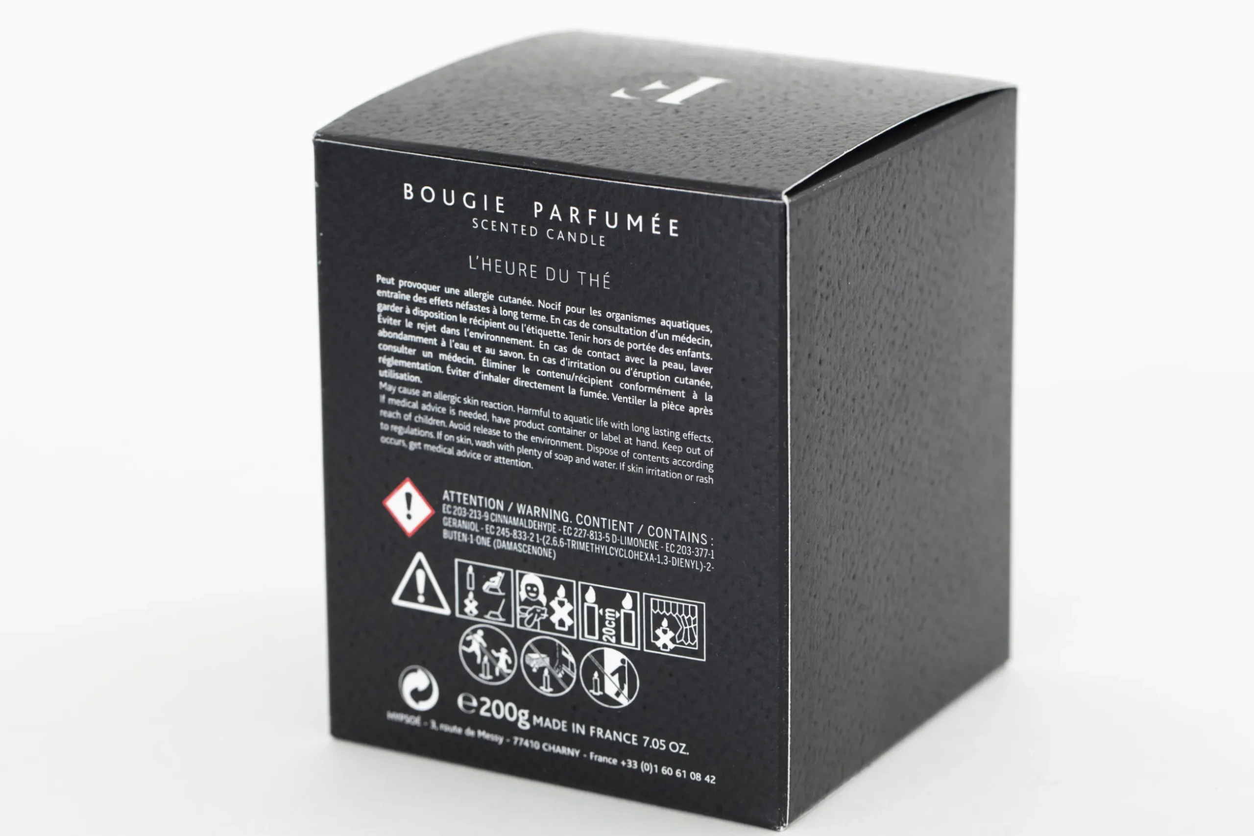Lin, Scented Candle, L'Heure Du The