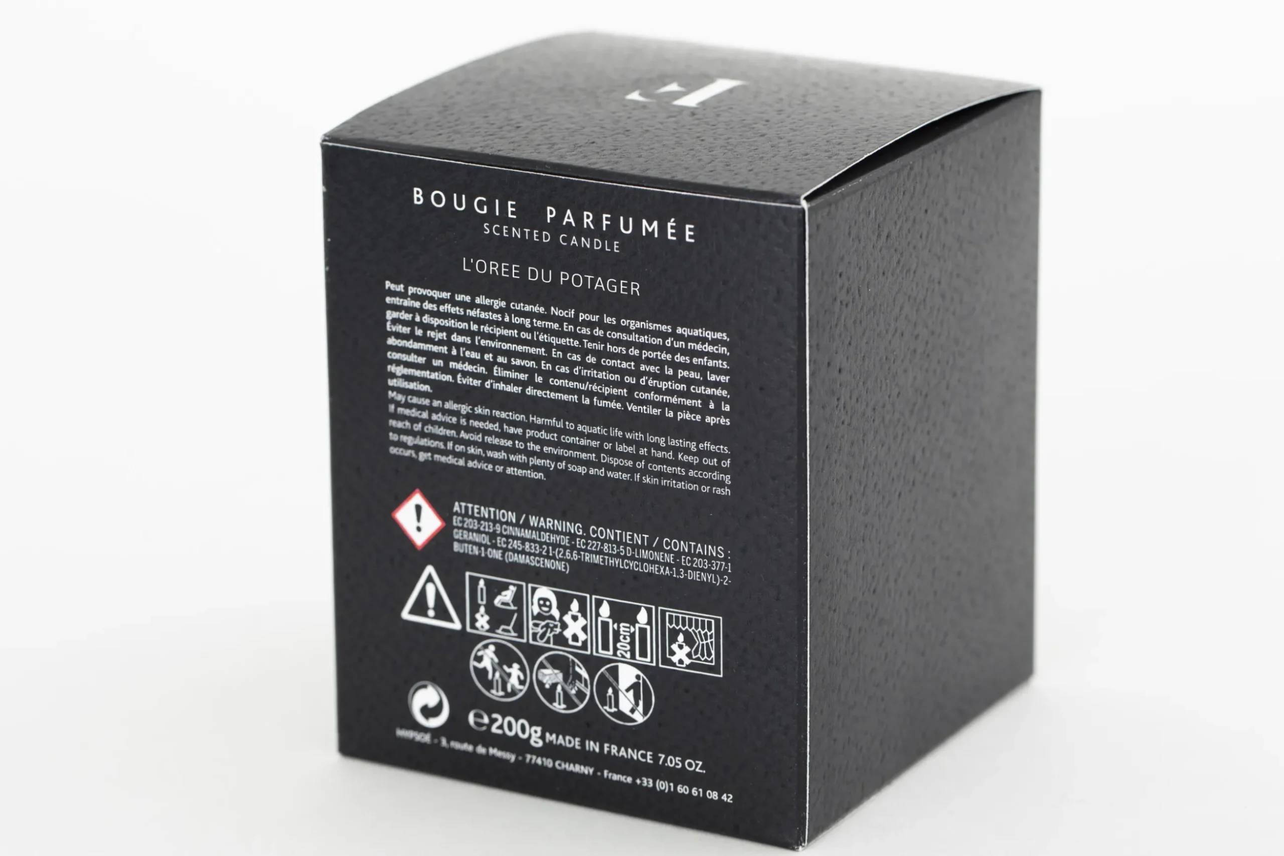 Lin, Scented Candle, L'Oree Du Potager
