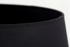 Lindro, Lampshade, Black, Cylinder, 45 Cm