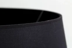 Lindro, Lampshade, Black, Cylinder, 50 Cm