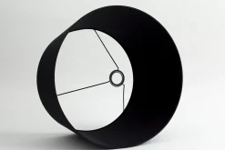 Lindro, Lampshade, Black, Cylinder, 50 Cm