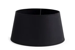 Lindro, Lampshade, Black, Cylinder, 35 Cm
