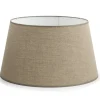 Lindro, Lampshade, Natural, Cylinder, 45 Cm