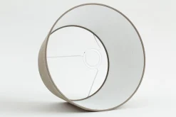 Lindro, Lampshade, Natural, Cylinder, 30 Cm