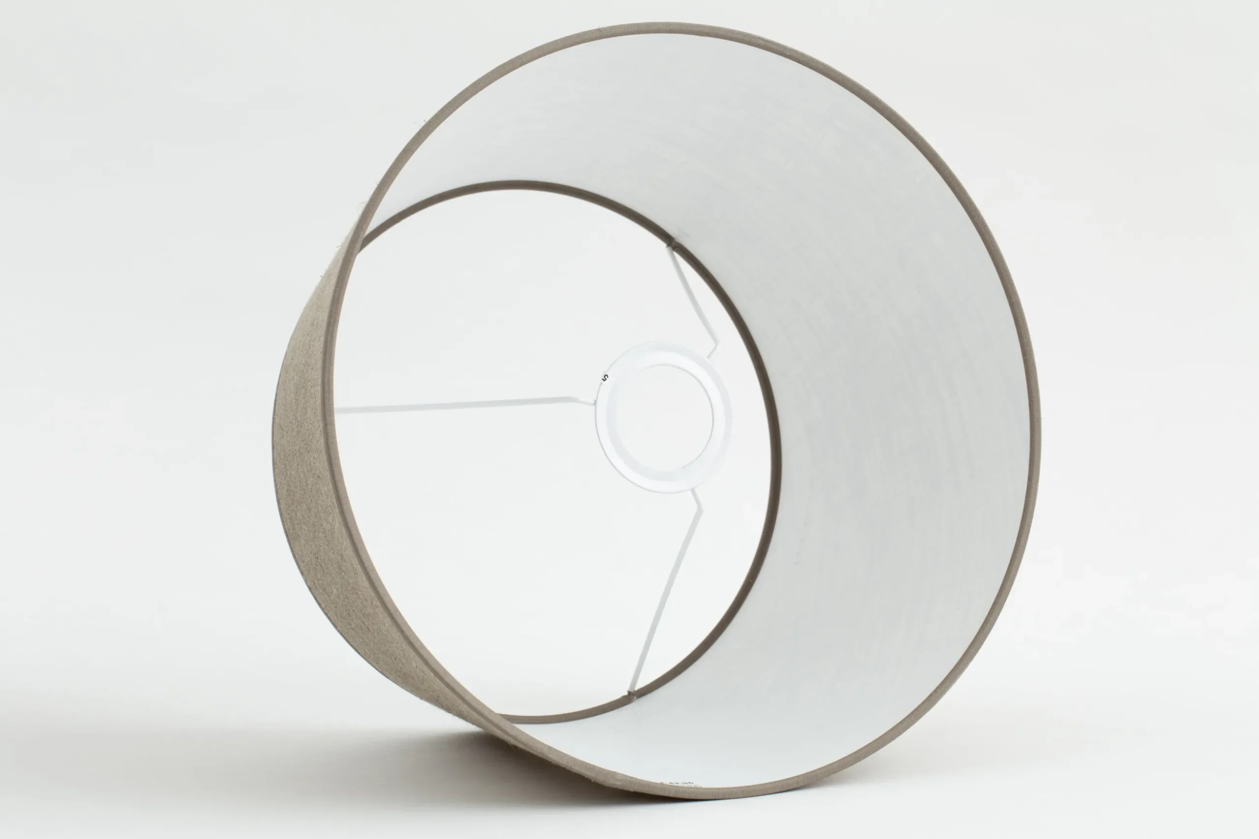 Lindro, Lampshade, Natural, Cylinder, 30 Cm