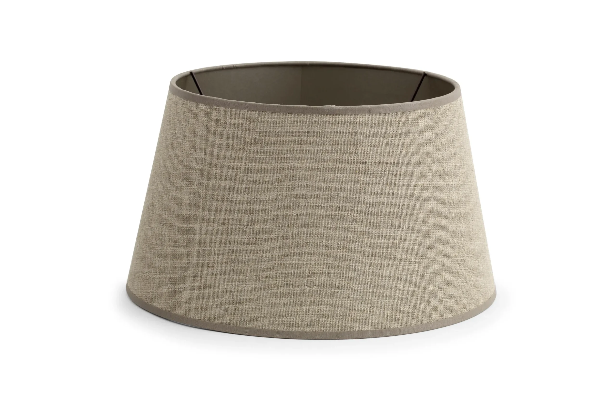 Lindro, Lampshade, Natural And Silver, Cylinder, 30 Cm