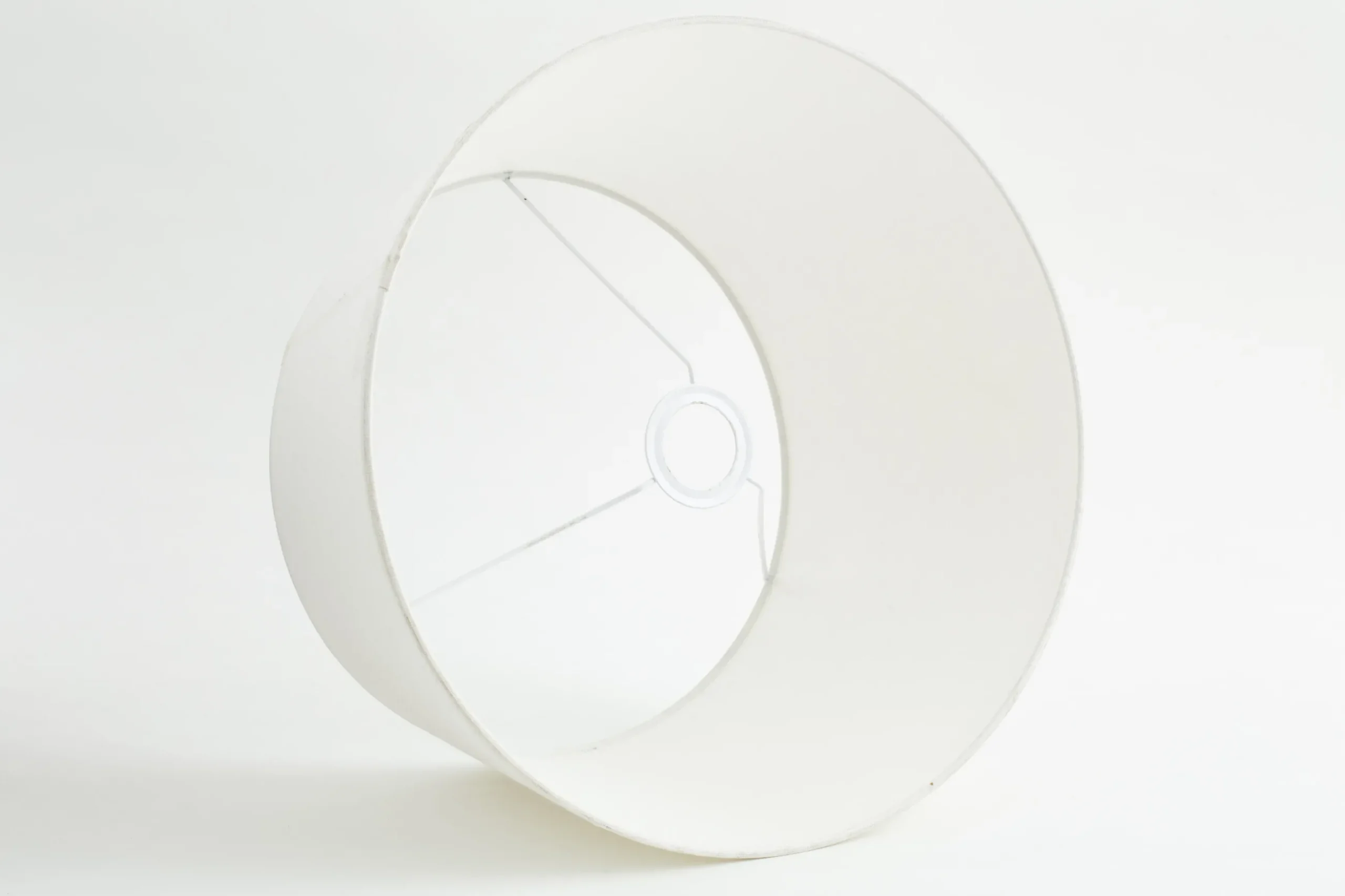 Lindro, Lampshade, Off-White, Cylinder, 40 Cm