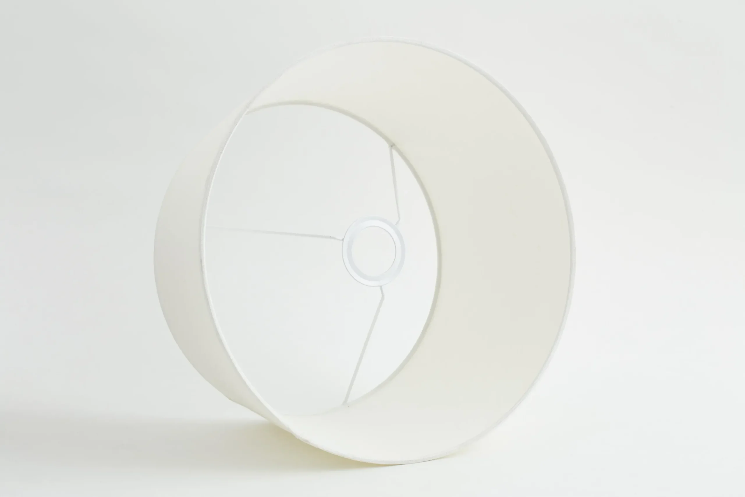 Lindro, Lampshade, Off-White, Cylinder, 35 Cm
