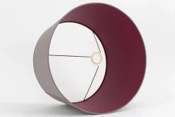 Lindro, Lampshade, Purple, Cylinder, 50 Cm