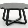 Livy, Coffee Table, Round, Black