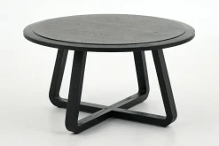Livy, Coffee Table, Round, Black