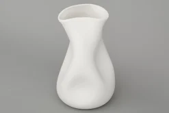 Lorena, Vase, Ceramic, White, Model 1