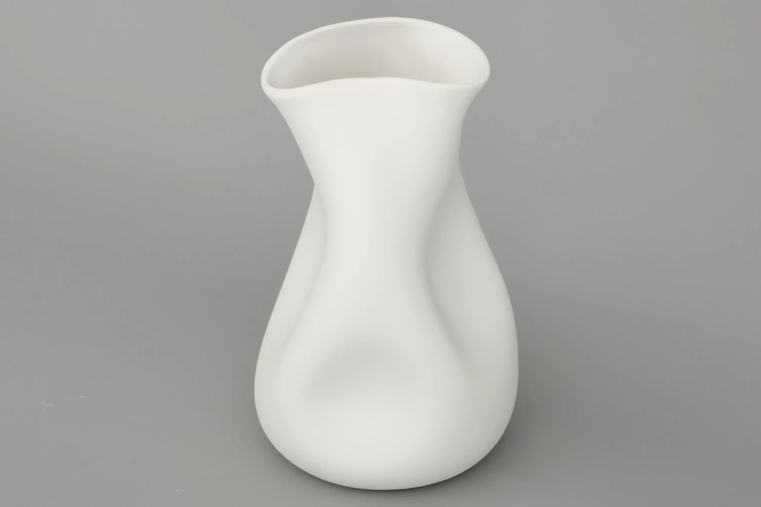 Lorena, Vase, Ceramic, White, Model 1