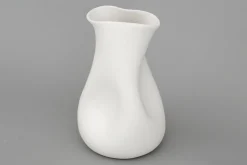 Lorena, Vase, Ceramic, White, Model 1