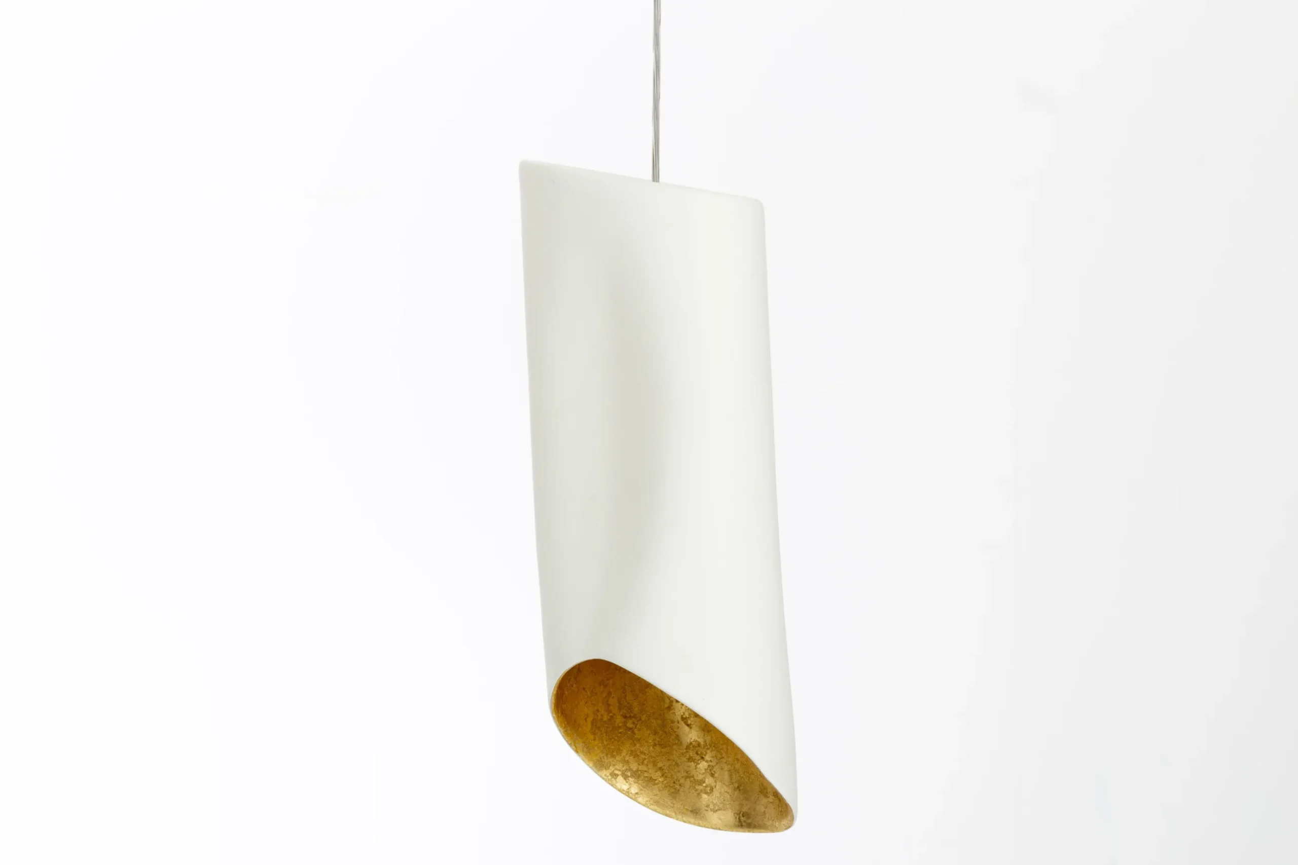 Lorey, Pendant Lamp, White/Gold