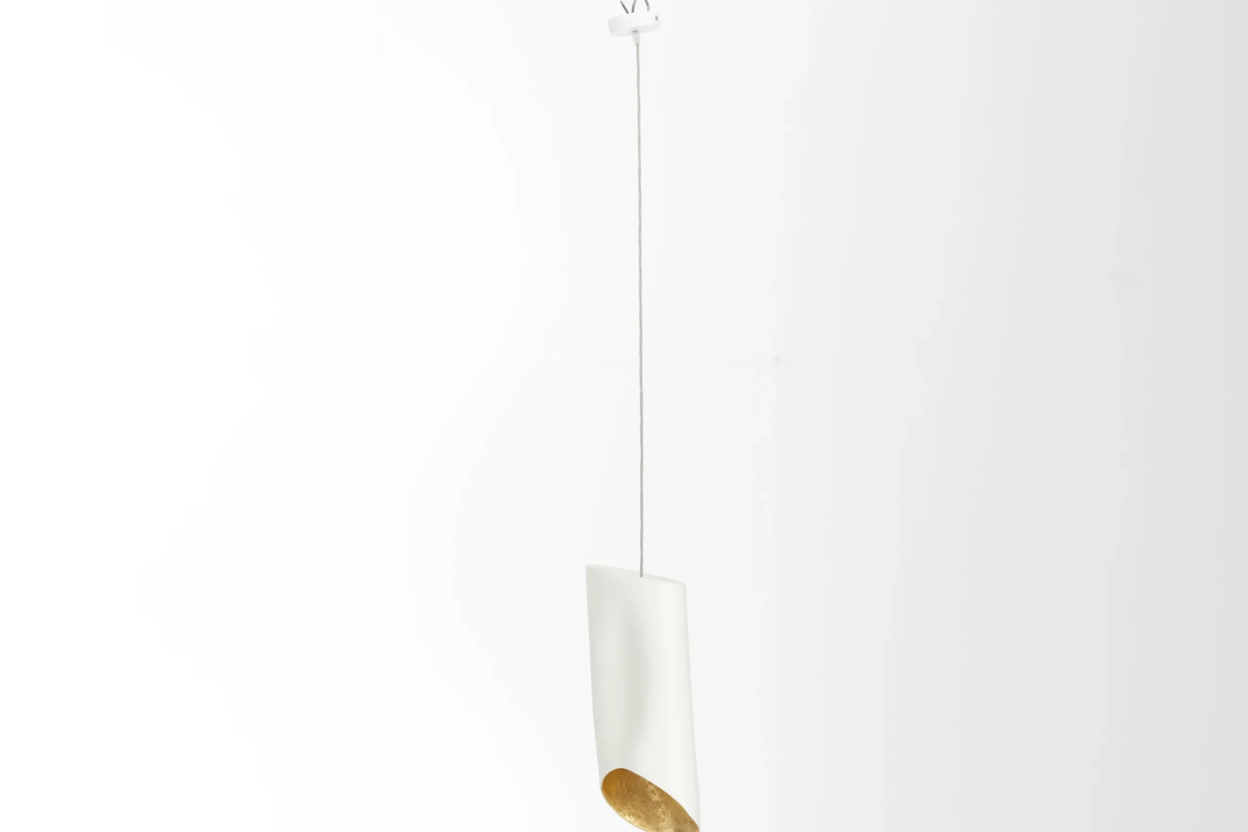 Lorey, Pendant Lamp, White/Gold