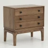Luca, Bedside Table, 3 Drawers