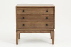 Luca, Bedside Table, 3 Drawers